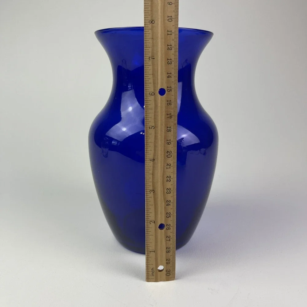 Blue Glass Vase 8